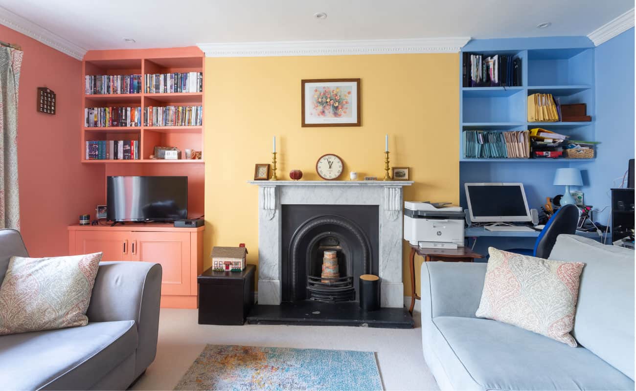 living room design in cheltenham colourful alcoves seasonal soul home