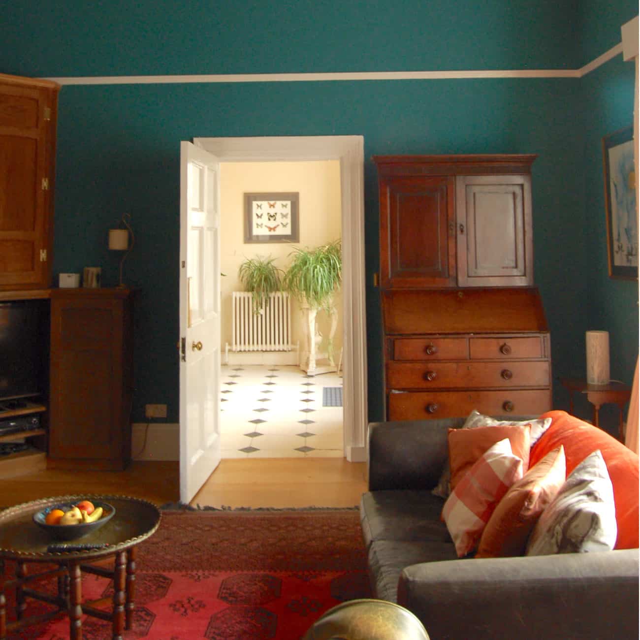 vardo farrow and ball paint sitting room design in warwickshire