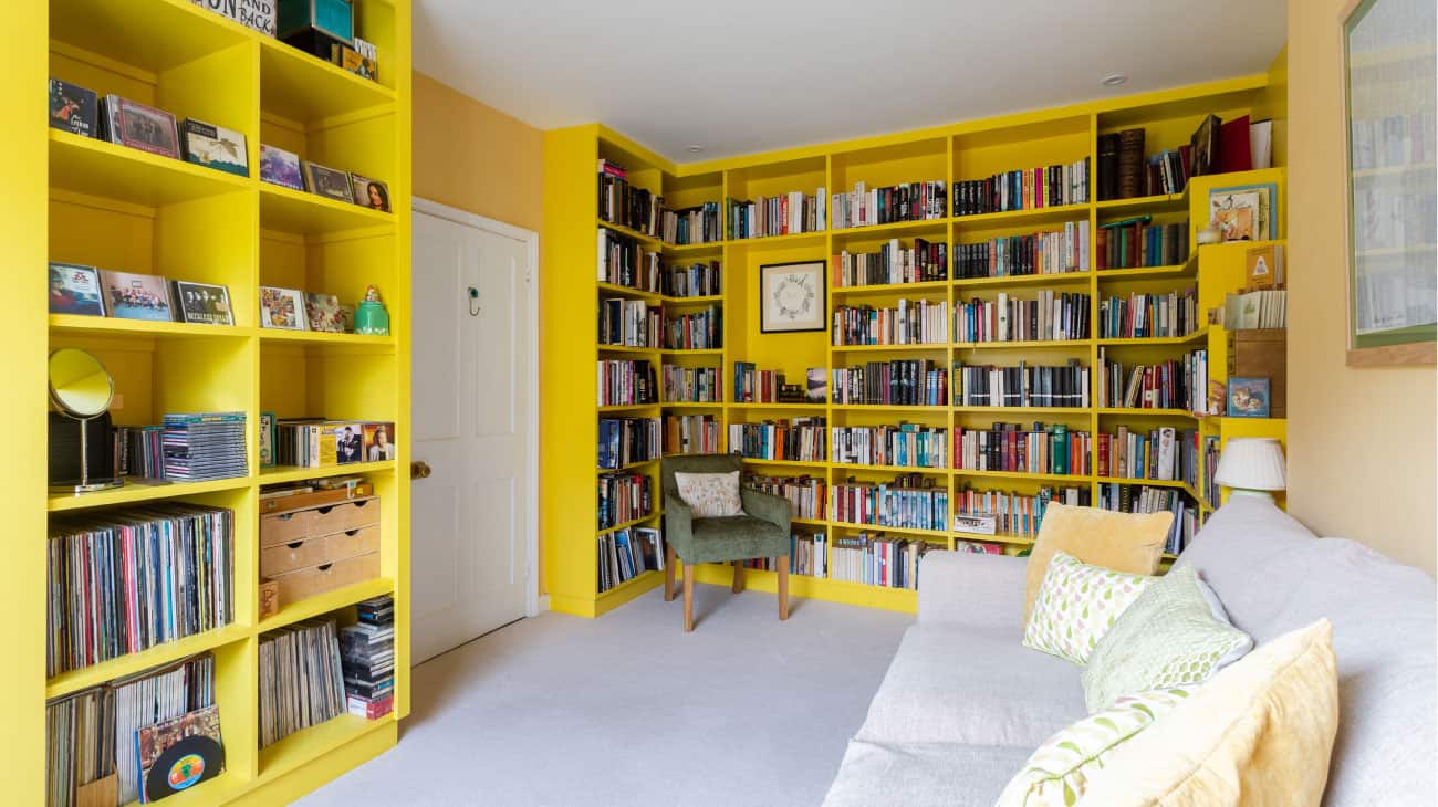 cheltenham interior design contemporary yellow spare room seasonal soul home