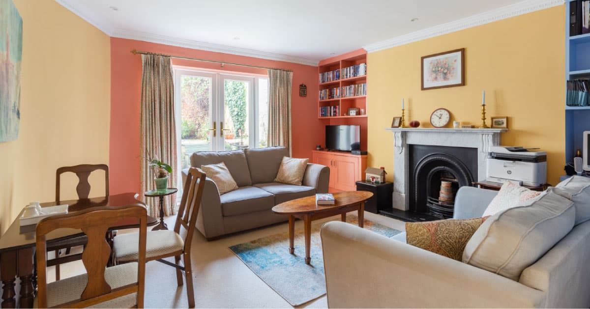 interior design cheltenham colourful living room to feel right at home