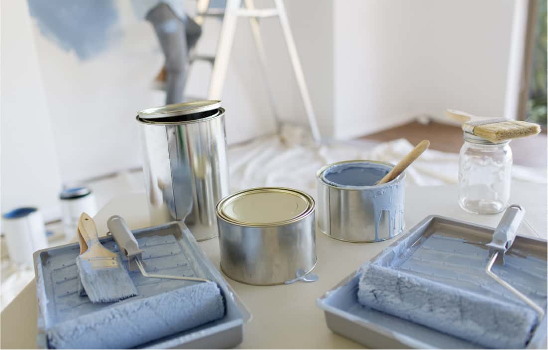 blue paint colours for room decoration after colour consultation